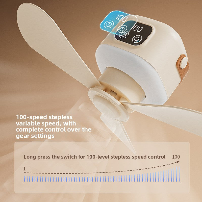 Small portable outdoor camping fan