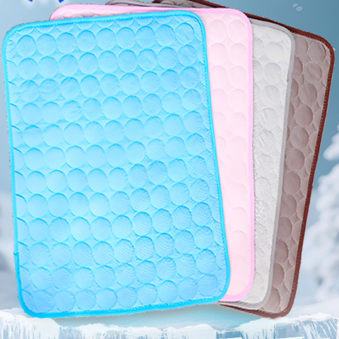 Explosions Pet Summer Pet Sofa Mat Floor Mat Dog Ice Mat Spring and Summer Cat Cool Mat Ice Silk Mat Cooling Sleeping Mat