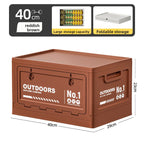 Foldable Camping Box for Car Trunk