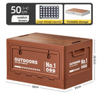 Foldable Camping Box for Car Trunk