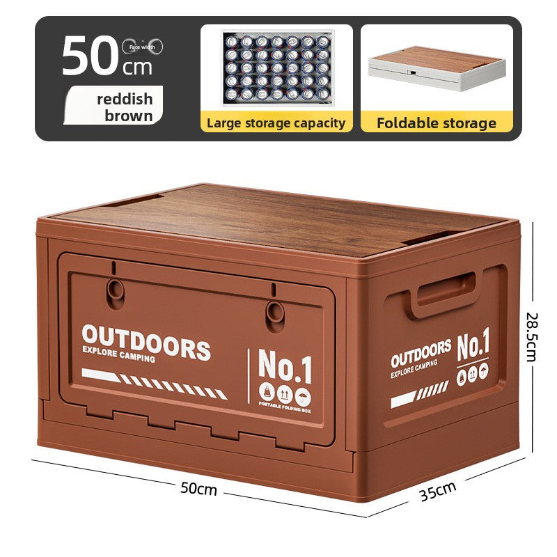 Foldable Camping Box for Car Trunk