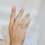 Fashionable Devil Eye Design Ring Unique Women Jewelry