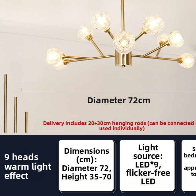 Modern LED Chandelier Lighting for Home and Restaurant