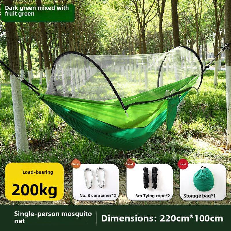 Outdoor Camping Hammock with Mosquito Net