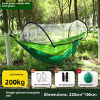 Outdoor Camping Hammock with Mosquito Net