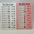 Home-based time logging sheet for children - daily time learning self-discipline logging sheet