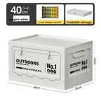 Foldable Camping Box for Car Trunk