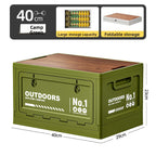 Foldable Camping Box for Car Trunk