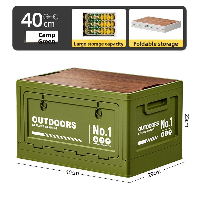 Foldable Camping Box for Car Trunk