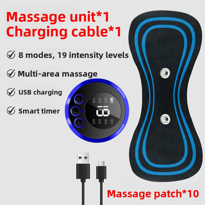 Mini Portable Massager for Home Use Multi-Functional Electrotherapy Massager