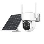 Outdoor Solar Powered 4G WiFi PTZ Surveillance Camera
