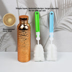 Hammered Texture Electroplated Stainless Steel Sports Water Bottle