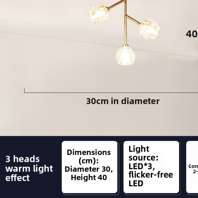 Modern LED Chandelier Lighting for Home and Restaurant
