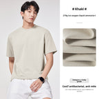 Men's Ice Oxygen Cool Feeling Short Sleeve T-shirt