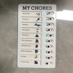 Home-based time logging sheet for children - daily time learning self-discipline logging sheet