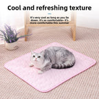 Explosions Pet Summer Pet Sofa Mat Floor Mat Dog Ice Mat Spring and Summer Cat Cool Mat Ice Silk Mat Cooling Sleeping Mat