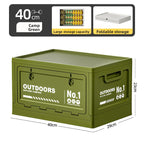 Foldable Camping Box for Car Trunk
