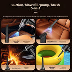 Rechargeable Handheld Vacuum Cleaner for Car and Home