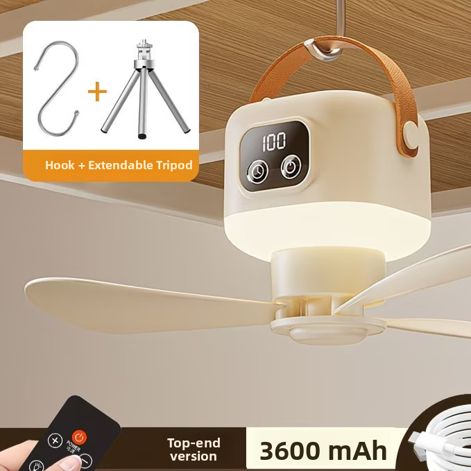 Small portable outdoor camping fan