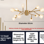Modern LED Chandelier Lighting for Home and Restaurant
