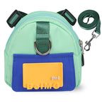 Dog Backpack Leash Harness Outdoor Walking Harness for Small Medium Dogs