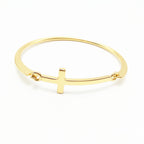 Simple, versatile, and unique cross bracelet