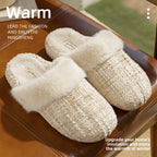 Plush Home Slippers for Women
