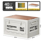 Foldable Camping Box for Car Trunk